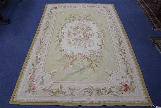 An Aubusson rug